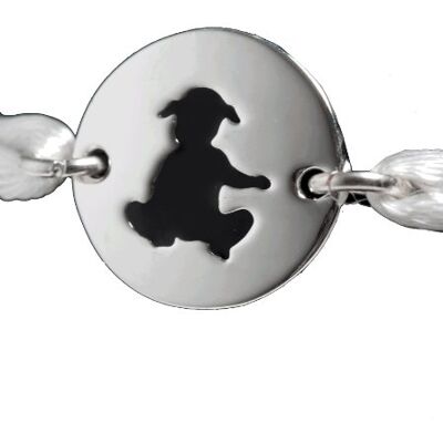 Un amour d'Ambre un Amour D 'Ambre bmpf baby bericht armband (bericht in het Frans), 14 cm Un amour d'Ambre un Amour D 'Ambre bmpf baby bericht armband (bericht in het Frans), 14 cm