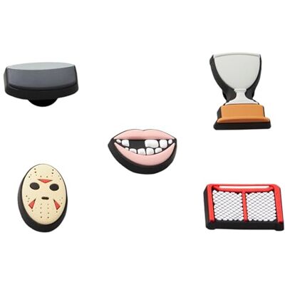 Crocs 5-pack Sports Jibbitz Shoe Charms Crocs 5-pack Sports Jibbitz Shoe Charms