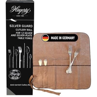 Hagerty Fluwelen beschermhoes voor bestek - 12 sets Hagerty Fluwelen beschermhoes voor bestek - 12 sets