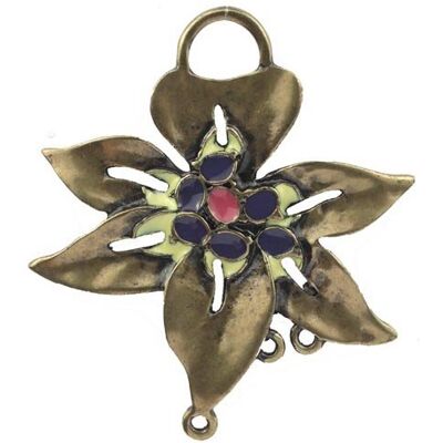 Rto - Rtvt-51 - 4x5 cm - Verouderd messing - Charm Rto - Rtvt-51 - 4x5 cm - Verouderd messing - Charm