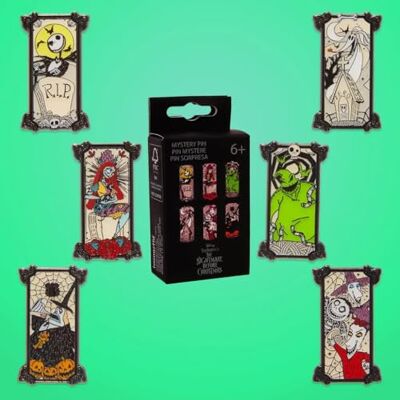 Funko Loungefly Disney de nachtmerrie voor Kerstmis Portretstijl mysterie emaille pinnen 1 van 6 om te verzamelen stijlen variëren TNBC blinde doos schattige verzamelbare nieuwigheid broche Funko Loungefly Disney de nachtmerrie voor Kerstmis Portretstijl mysterie emaille pinnen 1 van 6 om te verzamelen stijlen variëren TNBC blinde doos schattige verzamelbare nieuwigheid broche