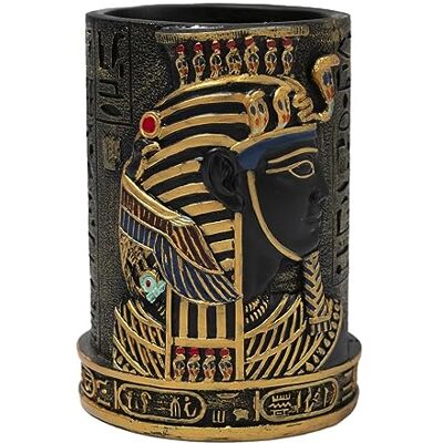 lachineuse Pennenhouder Farao zwart Bewaar je pennen in Egyptische mode Oud Egypte decoratief object Origineel cadeau-idee Souvenir Egypte Cadeau voor heren en dames lachineuse Pennenhouder Farao zwart Bewaar je pennen in Egyptische mode Oud Egypte decoratief object Origineel cadeau-idee Souvenir Egypte Cadeau voor heren en dames
