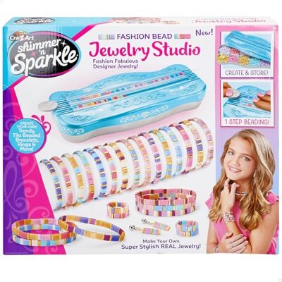 COLORBABY Schmuck-Studio Shimmer N Sparkle, maak prachtige armbanden, halskettingen en oorbellen, meerkleurig (1) COLORBABY Schmuck-Studio Shimmer N Sparkle, maak prachtige armbanden, halskettingen en oorbellen, meerkleurig (1)