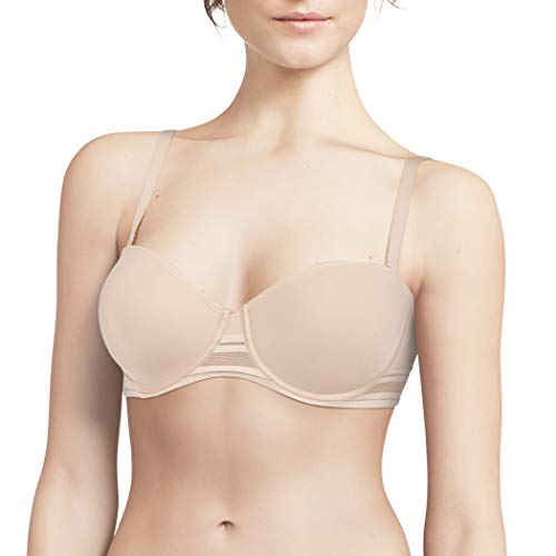 Passionata Rhythm, strapless strapless strapless bandeau-bh voor dames, Duin, 80D