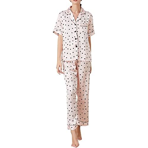 Generic Pyjama vrouwen pinguïn pyjama vrouwen pyjama pyjama vrouwen pyjama pyjama pyjama set vrouwen, Kleur: roze., XL