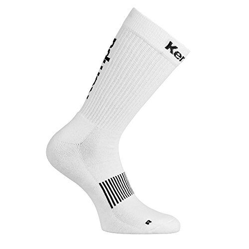Kempa Logo Classic sokken, sportsokken, tennissokken, rechts-links-sokken, kousen voor heren, dames, kinderen, 1 paar