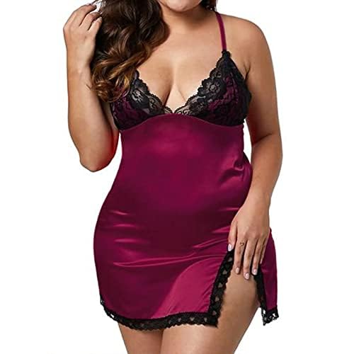 MAUXpIAO Sexy Lingerie voor Vrouwen Naughty Hot Plus Size Lingerie voor Vrouwen Sexy Kant Set Dames Ondergoed Sling Teddy Lingerie Bodysuit Slim Fit Sexy Lingerie voor Vrouwen Naughty Hot Open