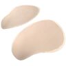 BIMEI 2PS Sponge gevoerde Vrouwen Butt Heup gevoerde Enhancer S Self-adhesive Beige Mini