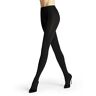 FALKE Dames Kousen Pure Matt 100 DEN W TI Ondoorzichtig Dik Ondoorzichtig eenkleurig 1 Paar, Zwart (Black 3009), M