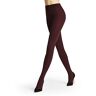 FALKE Dames Kousen Pure Matt 100 DEN W TI Ondoorzichtig Dik Ondoorzichtig eenkleurig 1 Paar, Rood (Barolo 8596), L