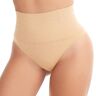 GoPaw Dames string shapewear, shapewear string voor dames, shapewear tang, shapewear slip voor dames, platte buik, figuurvormende panty string (strak), Strakke, L