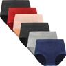 Yintry Damesslip, katoen, slip, hoge taille, slip, weekbed, ondergoed, keizersnede, onderbroek, multipack, style 1, S