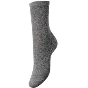 PIECES Glitter dames sokken 1-paar Panter Biologisch katoenen camouflage print Kleur: Zwart, Maat: Onesize Zwart PIECES Glitter dames sokken 1-paar Panter Biologisch katoenen camouflage print Kleur: Zwart, Maat: Onesize Zwart