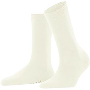 FALKE Dames Sokken Softmerino W SO Wol Katoen eenkleurig 1 Paar, Wit (Off-White 2040), 37-38 FALKE Dames Sokken Softmerino W SO Wol Katoen eenkleurig 1 Paar, Wit (Off-White 2040), 37-38