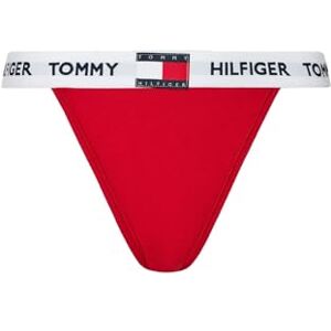 Tommy Hilfiger Dames Tanga Bikini (Ext. Size) UW0UW05622, coördinaten slip, rood, S, Rood (primair rood), S Tommy Hilfiger Dames Tanga Bikini (Ext. Size) UW0UW05622, coördinaten slip, rood, S, Rood (primair rood), S
