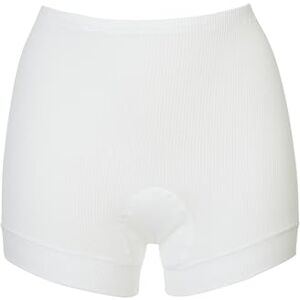 CALIDA Dames Cotton 2:2 broek van katoen slips in dubbele ribkwaliteit, wit, 36/38 CALIDA Dames Cotton 2:2 broek van katoen slips in dubbele ribkwaliteit, wit, 36/38