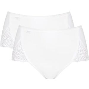 Sloggi Pure Sense Luxe Maxi C2P Slips voor dames, Wit, 64 Sloggi Pure Sense Luxe Maxi C2P Slips voor dames, Wit, 64