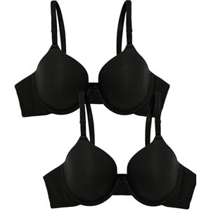 Fruit of the Loom Dames T-shirt Pour Femme BH, ondoorzichtig (Pack van 3), Zwarte tint/zwarte tint, 85D Fruit of the Loom Dames T-shirt Pour Femme BH, ondoorzichtig (Pack van 3), Zwarte tint/zwarte tint, 85D