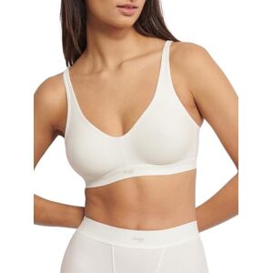 Sloggi Dames Ever Ease Soft Bra, Silk White, L Sloggi Dames Ever Ease Soft Bra, Silk White, L