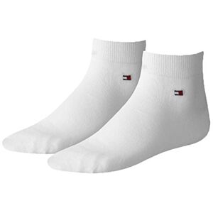 Tommy Hilfiger 2 paar heren quarter sokken mt. 39-46 business sneaker sokken, wit (300), 43-46 EU Tommy Hilfiger 2 paar heren quarter sokken mt. 39-46 business sneaker sokken, wit (300), 43-46 EU