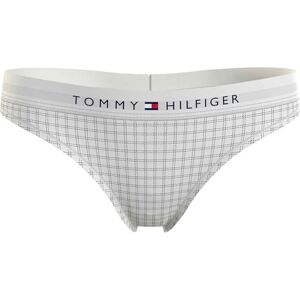 Tommy Hilfiger Vrouwen String Print Tanga, Ctb Grid Check Ivoor, S Tommy Hilfiger Vrouwen String Print Tanga, Ctb Grid Check Ivoor, S