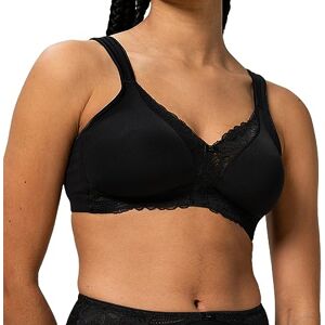 Triumph Modern kant+katoen N Beha dames, Zwart, 105A Triumph Modern kant+katoen N Beha dames, Zwart, 105A