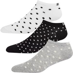 DKNY Dames VIDA enkelsokken, 3pk zwart/wit/grijs gevlek, 4_7, 3pk Zwart/Wit/Grijs Spot, 37-40 EU DKNY Dames VIDA enkelsokken, 3pk zwart/wit/grijs gevlek, 4_7, 3pk Zwart/Wit/Grijs Spot, 37-40 EU