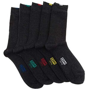 DIM Eco Herensokken, versterkte hiel/tenen, 5 stuks, Medium Grijs, 39-42 EU DIM Eco Herensokken, versterkte hiel/tenen, 5 stuks, Medium Grijs, 39-42 EU