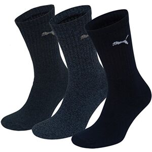 PUMA Sport 3p' Sportsokken voor heren, set van 3, Grijs/Wit/Zwart-Grijs/Wit/Zwart, 40-42 EU PUMA Sport 3p' Sportsokken voor heren, set van 3, Grijs/Wit/Zwart-Grijs/Wit/Zwart, 40-42 EU