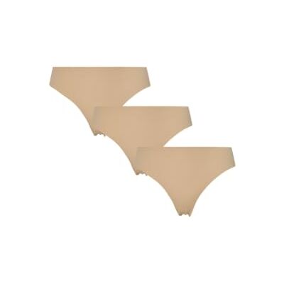 PIECES Name It Pcnamee Thong voor dames, 3-pack Noos, Nude/verpakking: 3 stuks, XL PIECES Name It Pcnamee Thong voor dames, 3-pack Noos, Nude/verpakking: 3 stuks, XL