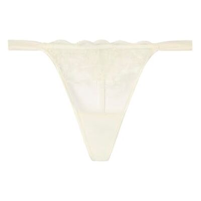 women'secret 5359632 Tanga, dames, ivoor, XS, Ivoor, XS women'secret 5359632 Tanga, dames, ivoor, XS, Ivoor, XS