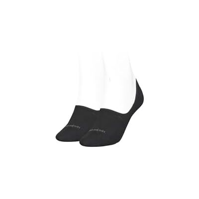 Calvin dames LG katoen logo dames geen show sokken 2 pack Footie, Zwart, 39 Calvin dames LG katoen logo dames geen show sokken 2 pack Footie, Zwart, 39