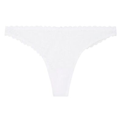 women'secret Tanga Spring Helankas damesondergoed, Wit, M women'secret Tanga Spring Helankas damesondergoed, Wit, M