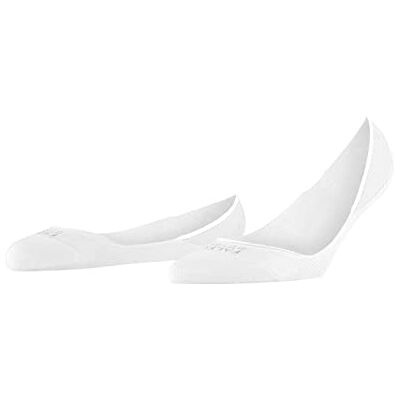 FALKE Dames Liner sokken Invisible Step Medium Cut W In katoen onzichtbar eenkleurig 1 paar, Wit White 2000, 39-40 FALKE Dames Liner sokken Invisible Step Medium Cut W In katoen onzichtbar eenkleurig 1 paar, Wit White 2000, 39-40