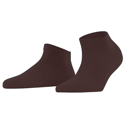 FALKE Dames Korte sokken Family W Sn katoen kort eenkleurig 1 paar, Bruin Dark Brown 5239, 35-38 FALKE Dames Korte sokken Family W Sn katoen kort eenkleurig 1 paar, Bruin Dark Brown 5239, 35-38