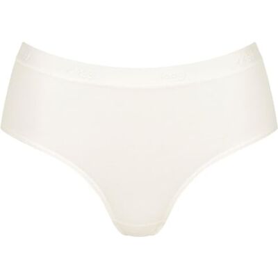 Sloggi GO Casual Midi Silk White, Silk White, XXL Sloggi GO Casual Midi Silk White, Silk White, XXL