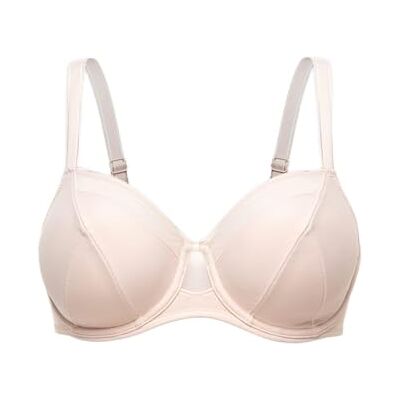 Sans Complexe , Brazerse beha, So Refresh, HJP Zilveren Pioenroze Roze, 90C Sans Complexe , Brazerse beha, So Refresh, HJP Zilveren Pioenroze Roze, 90C
