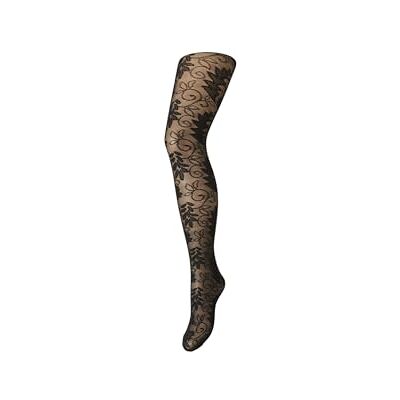 PIECES PCPERNILLE LACE TIGHTS, zwart, L/XL PIECES PCPERNILLE LACE TIGHTS, zwart, L/XL