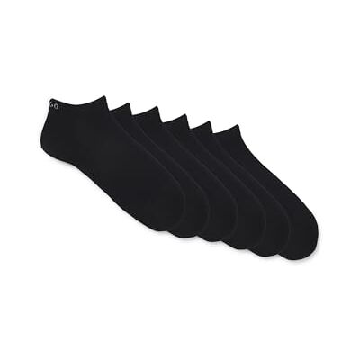 HUGO Dames 6P AS Uni CC W Sneakersokken, Black1, 39-42 HUGO Dames 6P AS Uni CC W Sneakersokken, Black1, 39-42