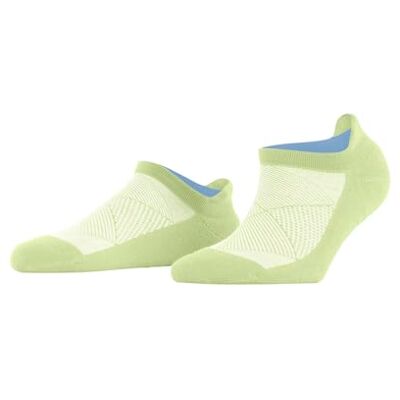 Burlington Dames Korte sokken Athleisure W Sn ademend sneldrogend kort eenkleurig 1 paar, Groen Lemon 7498, 35-38 Burlington Dames Korte sokken Athleisure W Sn ademend sneldrogend kort eenkleurig 1 paar, Groen Lemon 7498, 35-38