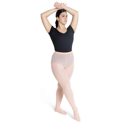 Capezio Professionele mesh overgangsbroek voor dames, Klassiek Roze, S-M Capezio Professionele mesh overgangsbroek voor dames, Klassiek Roze, S-M