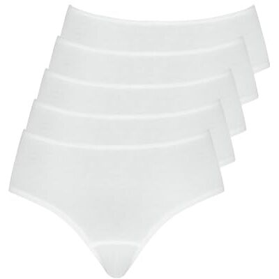 Nur Die Panty 5er Pack Damen Basic Unterwäsche Slips Aus Feiner Baumwolle Mit Elasthan – Hautfreundlich, Weich & Bequemet Bund dames Slip Nur Die Panty 5er Pack Damen Basic Unterwäsche Slips Aus Feiner Baumwolle Mit Elasthan – Hautfreundlich, Weich & Bequemet Bund dames Slip