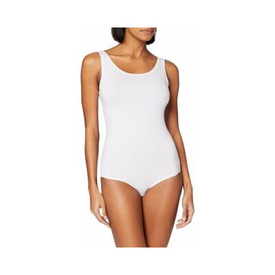 CALIDA Natural Comfort Body zonder mouwen, voor dames, met drie drukknopen te openen, wit, 48-50 CALIDA Natural Comfort Body zonder mouwen, voor dames, met drie drukknopen te openen, wit, 48-50