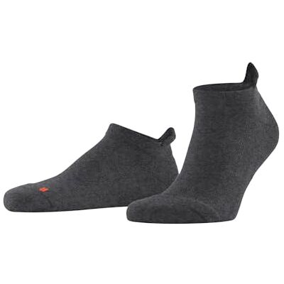 FALKE Uniseks-volwassene Korte sokken Cool Kick Sneaker U Sn functioneel materiaal kort eenkleurig 1 paar, Grijs Dark Grey 3970, 44-45 FALKE Uniseks-volwassene Korte sokken Cool Kick Sneaker U Sn functioneel materiaal kort eenkleurig 1 paar, Grijs Dark Grey 3970, 44-45
