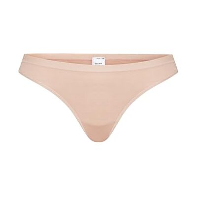 CALIDA Dames Comfort Low Cut string van katoen onderbroek met platte afsluiting. CALIDA Dames Comfort Low Cut string van katoen onderbroek met platte afsluiting.