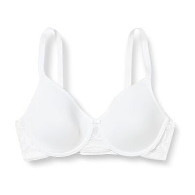 Triumph Dames Modern Lace + Cotton Wp Ex Bra, wit, 80B Triumph Dames Modern Lace + Cotton Wp Ex Bra, wit, 80B