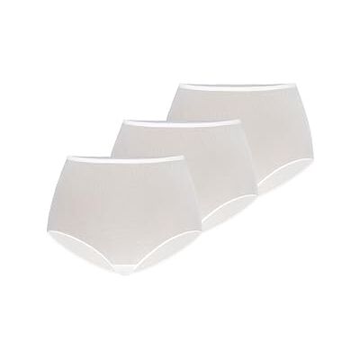 Teyli Damesslip Taillenslip Hoge Taille 3 Pack Wit L, wit, L Teyli Damesslip Taillenslip Hoge Taille 3 Pack Wit L, wit, L