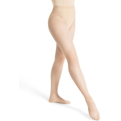 Capezio Studio Basics Naadloze visnetpanty voor dames, Porselein, S Capezio Studio Basics Naadloze visnetpanty voor dames, Porselein, S