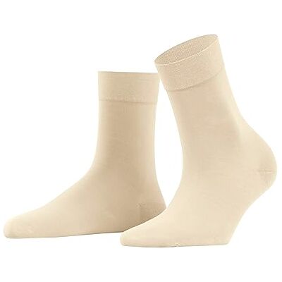 FALKE Dames Sokken Fine Softness 50 DEN W So halfdoorzichtig eenkleurig 1 paar, Beige Cream 4011, 35-38 FALKE Dames Sokken Fine Softness 50 DEN W So halfdoorzichtig eenkleurig 1 paar, Beige Cream 4011, 35-38
