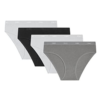 DIM Dames slip, 4 stuks, BLC/GR/NR/B, 8 jaar DIM Dames slip, 4 stuks, BLC/GR/NR/B, 8 jaar